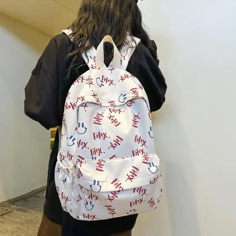 S.REPHEN Nylon Backpack Regular Unisex Multicolor-1
