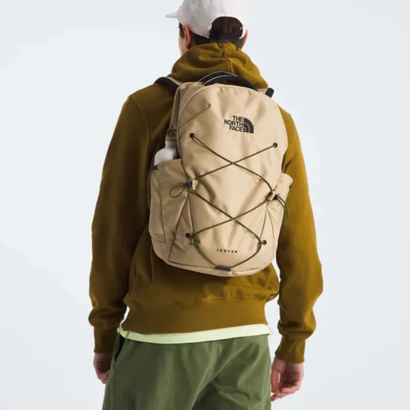 THE NORTH FACE Polyester Backpack Regular Unisex Light Umber-3