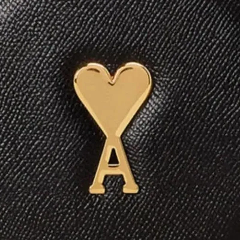 AMIPARIS Paris Logo Plaque Shoulder Bag-4