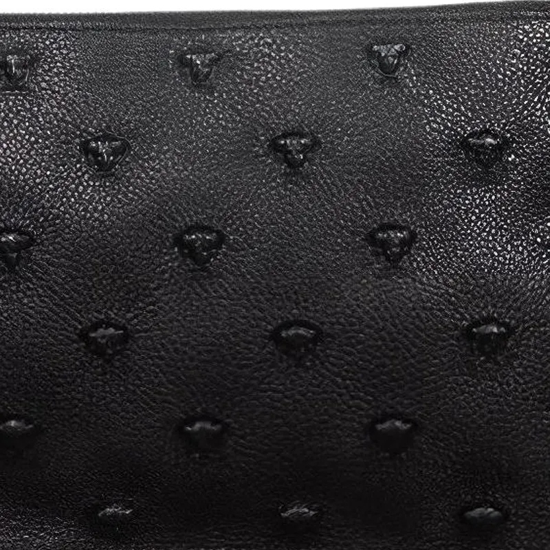 VERSACE VERSACE Nylon Fabric Clutch Regular Men's Black-3