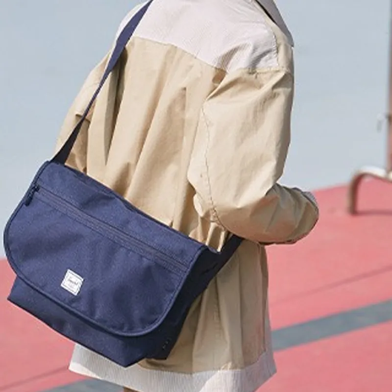 Herschel Polyester Envelope Bag Shoulder Bag Crossbody Bag Mini Unisex Classic Navy Blue-4