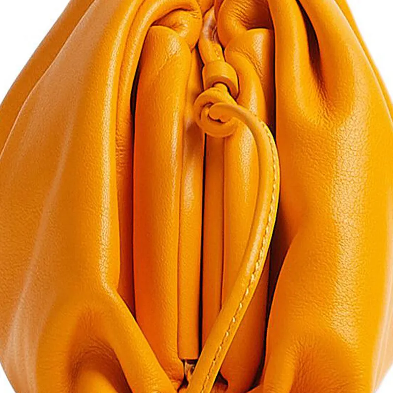 Bottega Veneta The Mini Pouch Tangerine-4