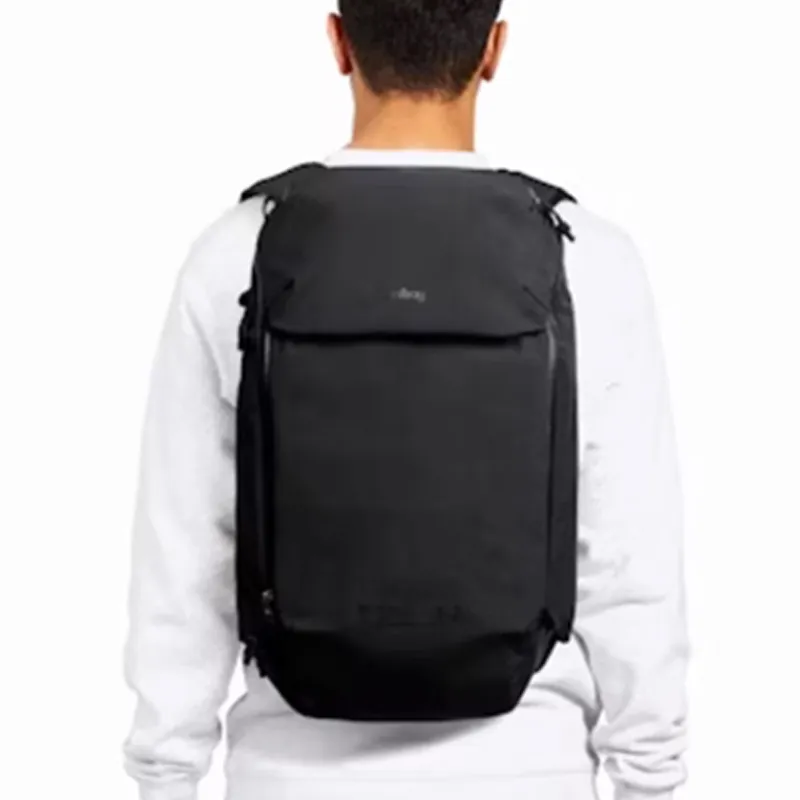 BELLROY Recycled Polyester Backpack Medium Size Unisex Midnight Black-4