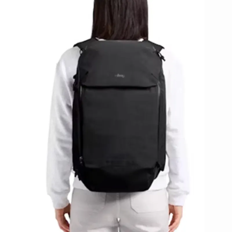 BELLROY Recycled Polyester Backpack Medium Size Unisex Midnight Black-3