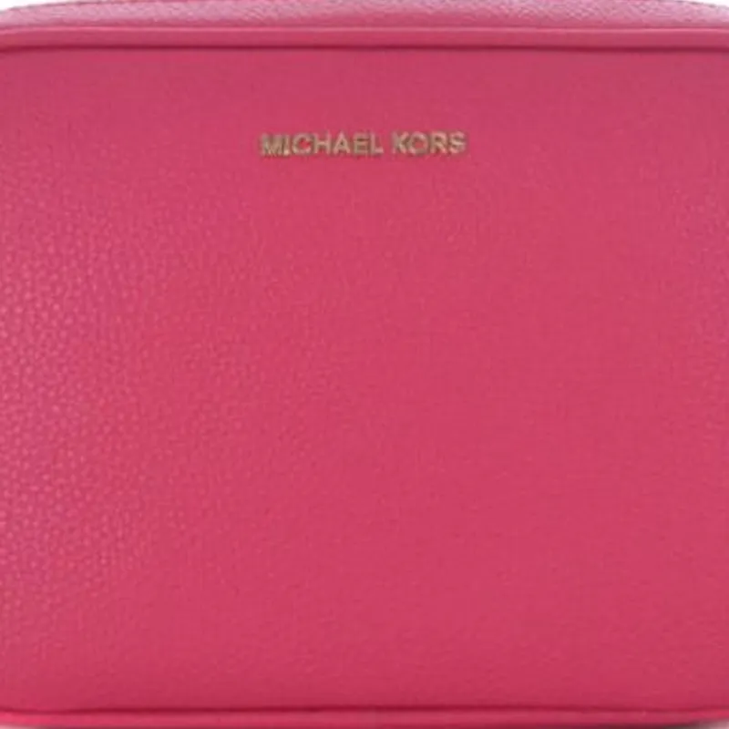 MICHAEL KORS Calfskin Crossbody Bag Shoulder Bag Women's Fuchsia-3