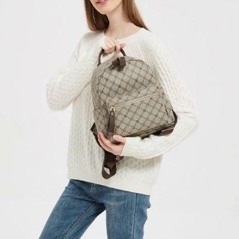 Zatchels Backpacks Light Brown-4