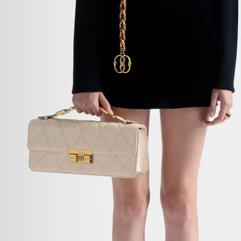 BALLY Logo-lettering Quilted Leather Crossbody Bag-5