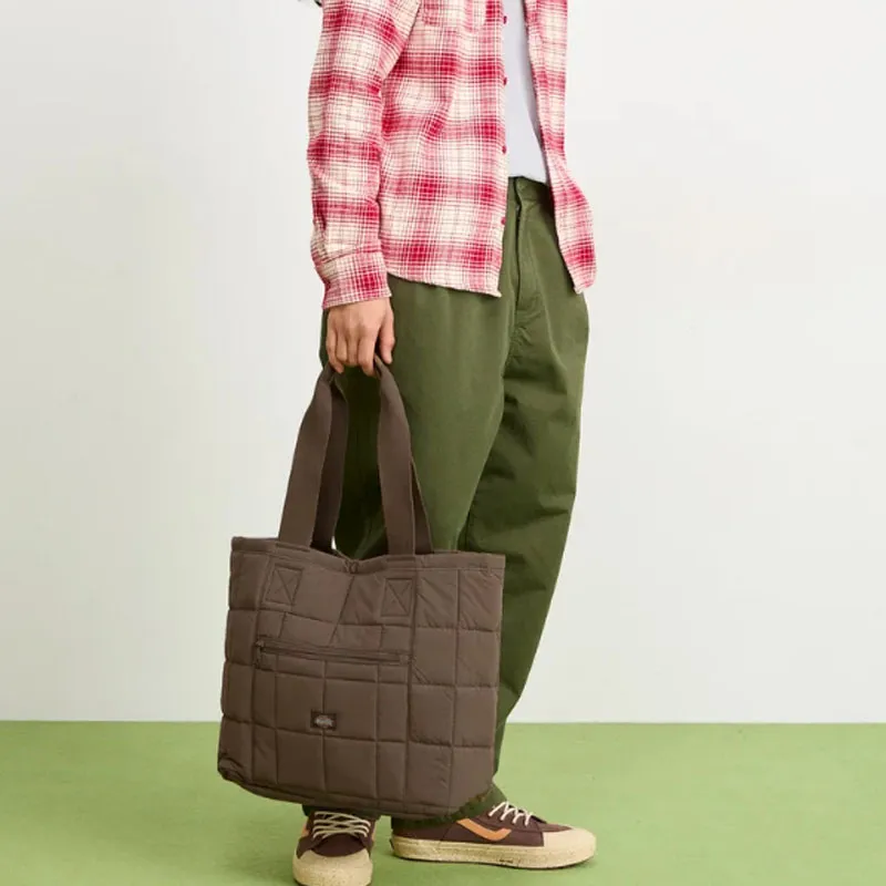 Dickies Polyester Tote Bag Shopping Bag Handbag Regular Unisex Mushroom Color-4