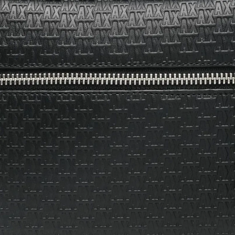 ARMANI EXCHANGEAE PU Polyurethane Clutch Men's Black-2