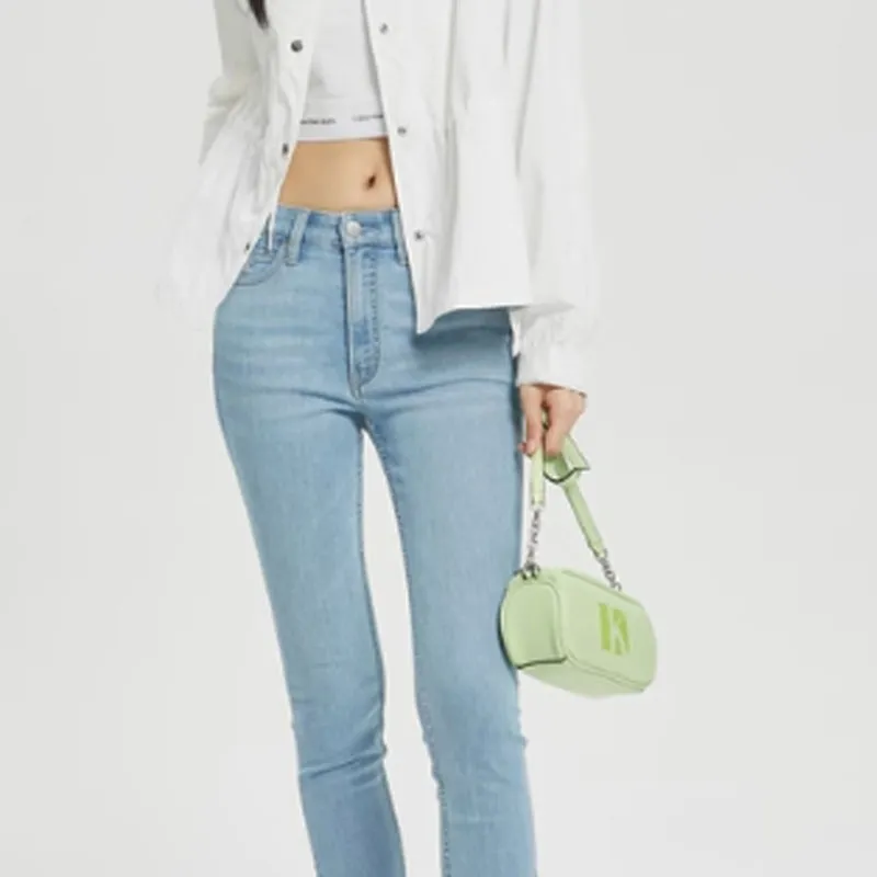 CALVIN KLEIN Synthetic Material Cylinder Bag Shoulder Bag Crossbody Bag Medium Size Women's Light Green-3