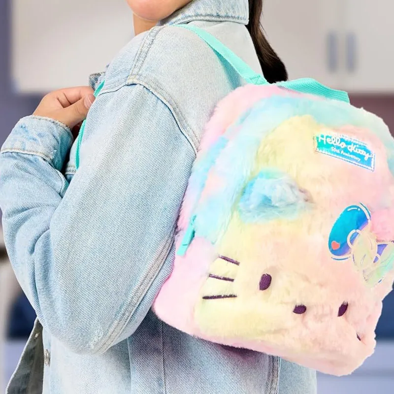 Sanrio Plush Backpack Unisex Multicolor-3