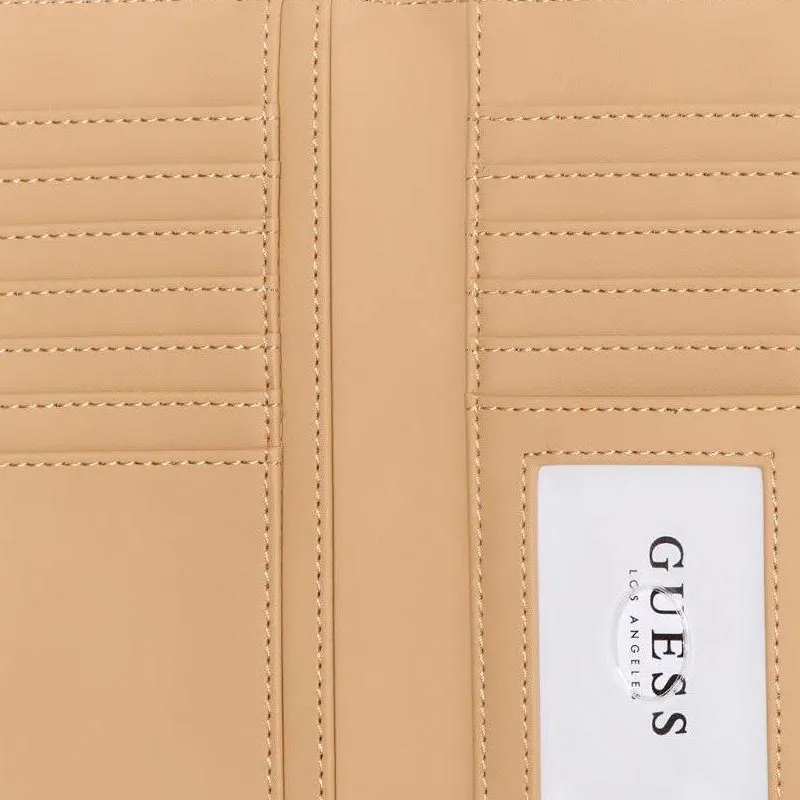 GUESS Artificial Leather Clutches Wallets Women's Light Blue-4
