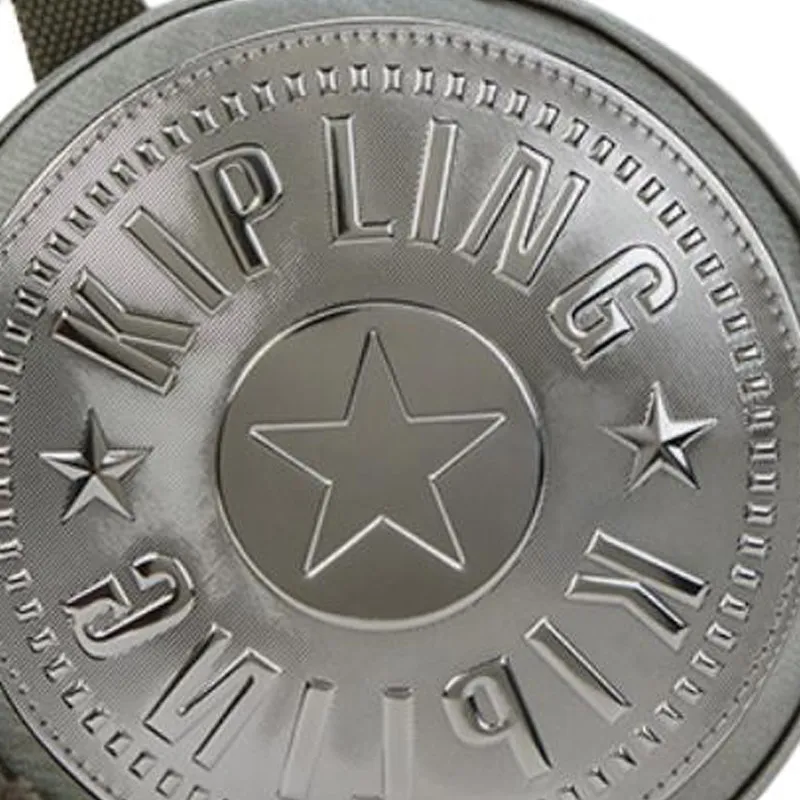 Kipling Polyamide Shoulder Bag, Crossbody Bag Mini Women's Metal Moonlight Gray-3