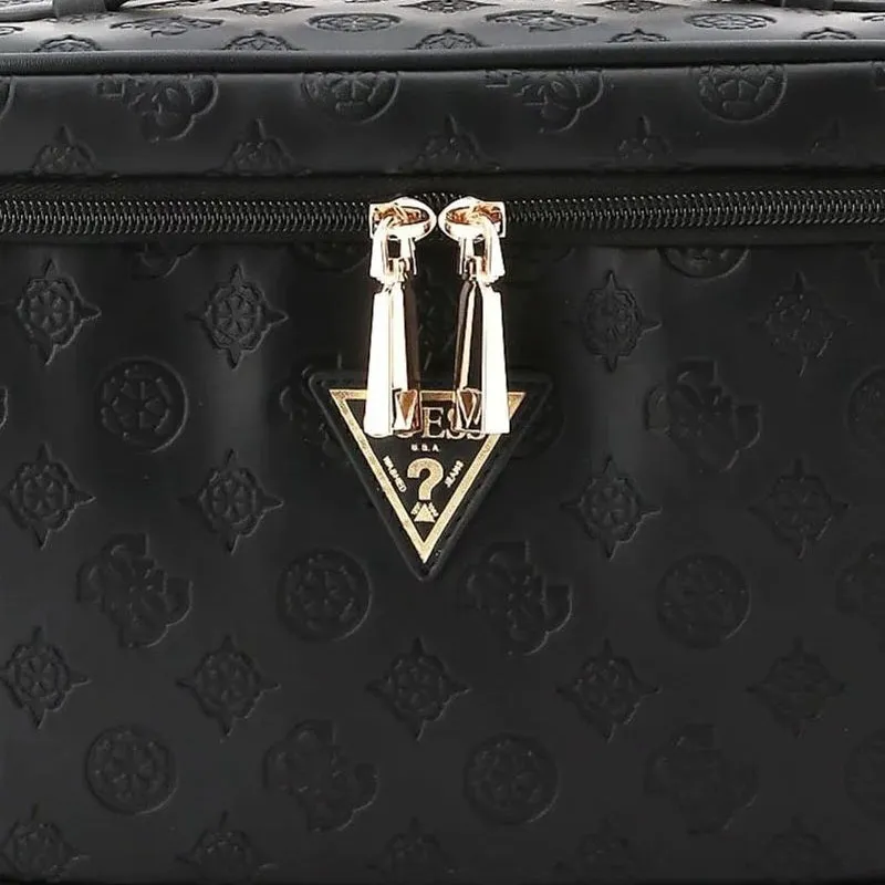 GUESS Polyurethane Toiletry Bag Women's Black-3
