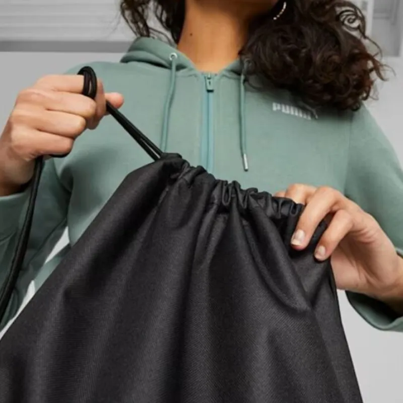 PUMA Polyester Gym Bag Storage Bag Unisex Black-4