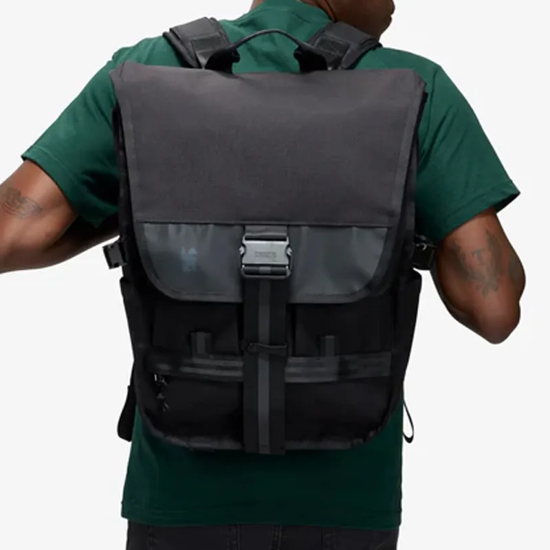 CHROME INDUSTRIES Nylon Backpack Unisex Black & Dark Gray-5