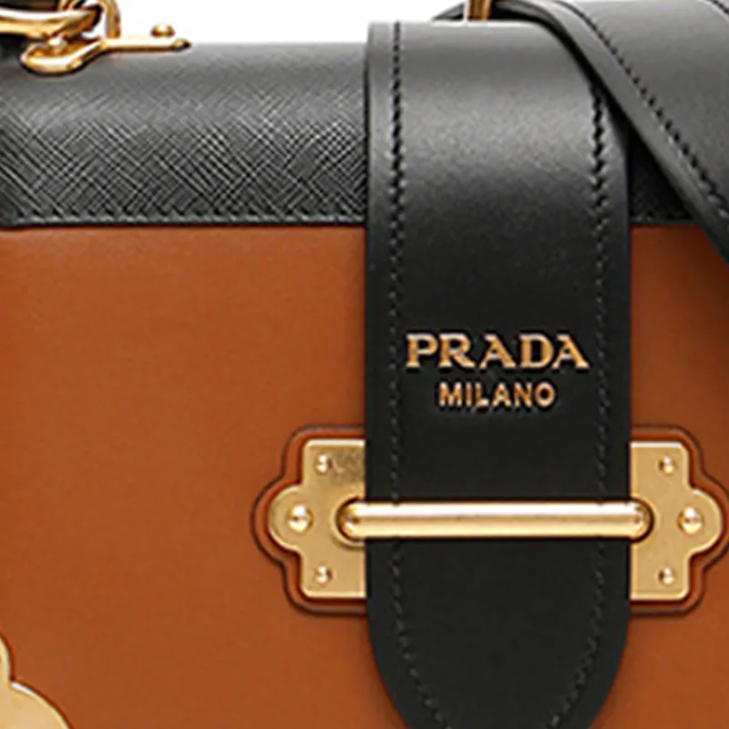 PRADA Cow Leather Small Square Bag, Crossbody Bag, Shoulder Bag Women's-4