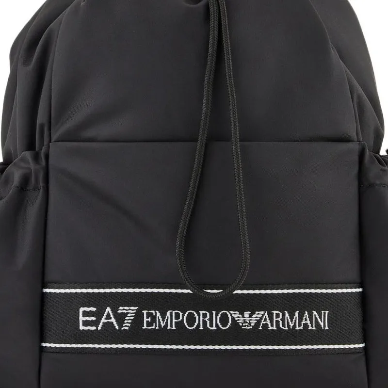 EMPORIO ARMANI Polyester Backpack Women's Black-3