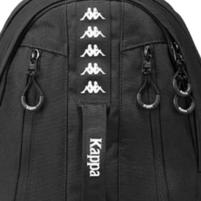 Kappa Fabric Backpack Unisex Black-2