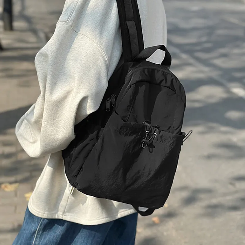 SUN EARTH &U Nylon Backpack Unisex Multicolor-1