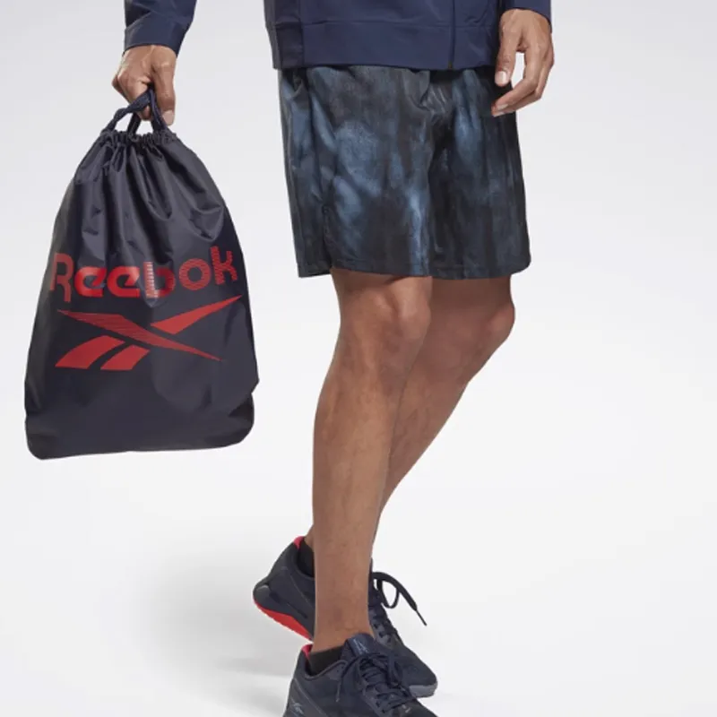 Reebok Polyester One Shoulder Handbag Unisex Navy Blue-4
