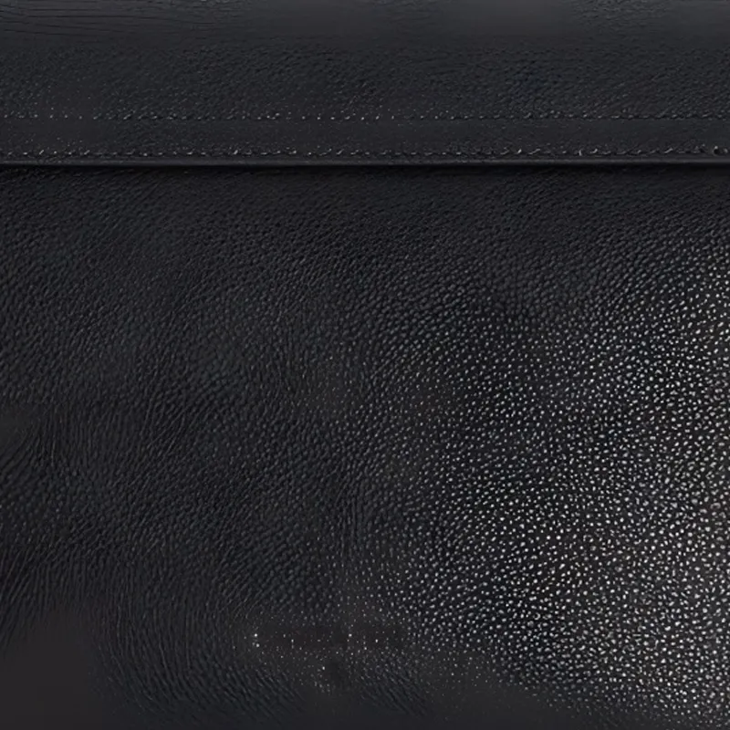 Patrizia Pepe Cow Leather Shoulder Bag, Crossbody Bag, Handbag Women's Black-3