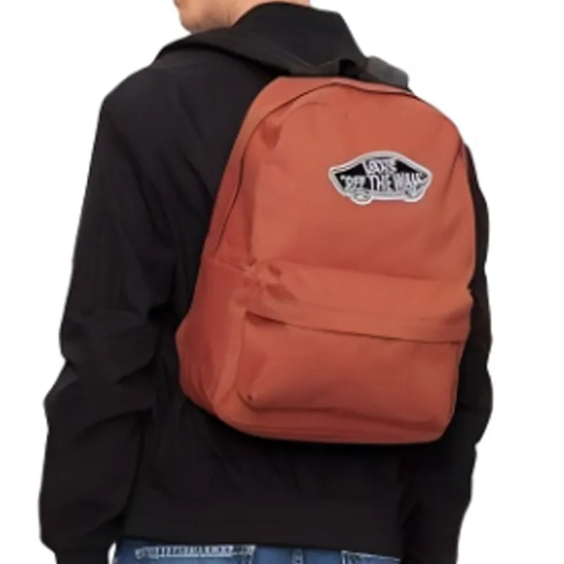 Vans Polyester Backpack Men's Orange-4