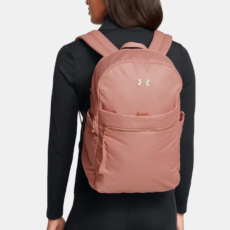 Under Armour Polyester Backpack Unisex Canyon Pink-6