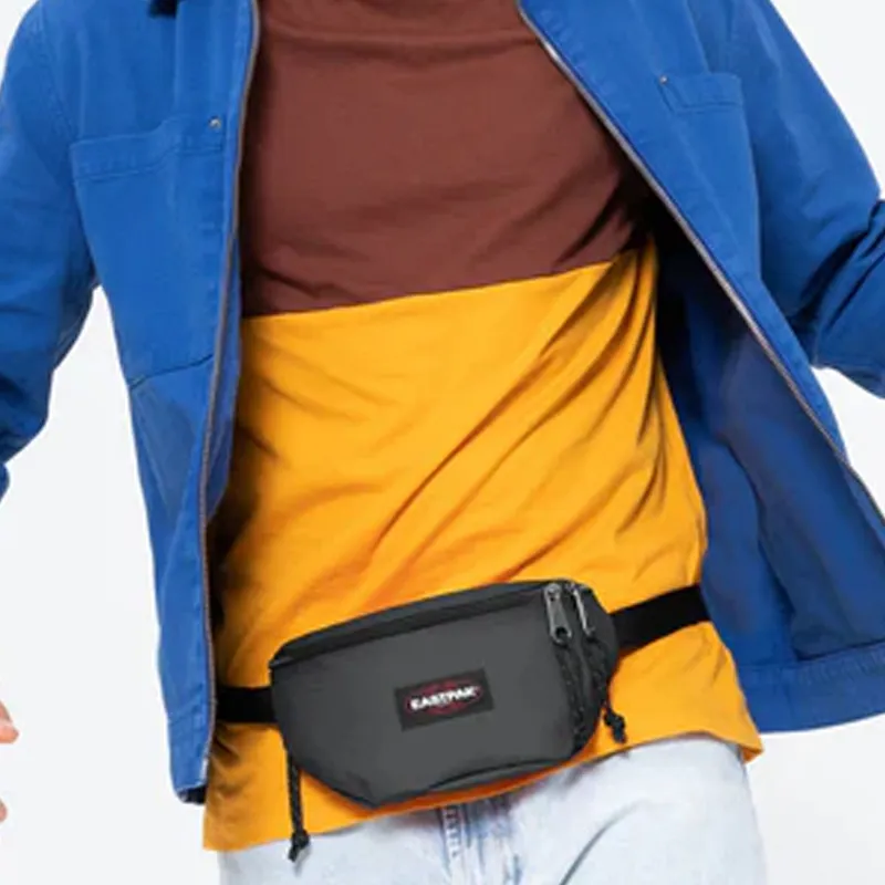 EASTPAK Nylon Fanny Pack Men's Gray-4
