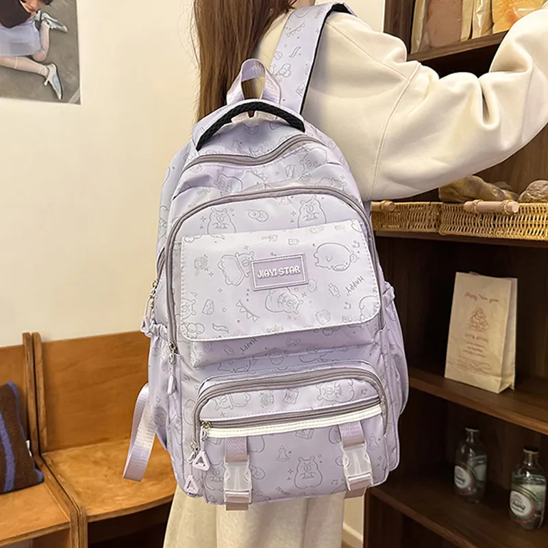 CARTELO Nylon Backpack Unisex Multicolor-7