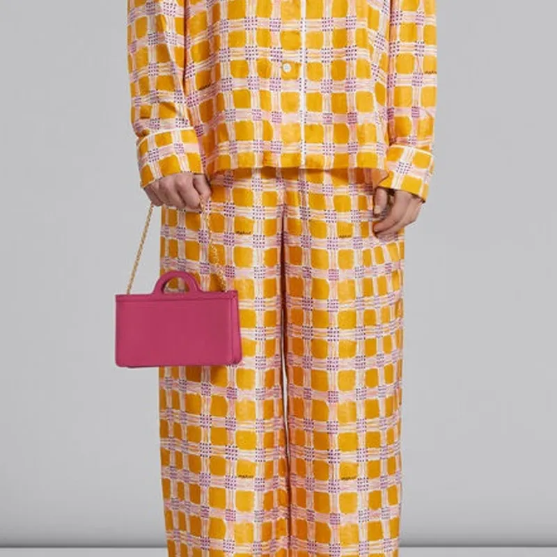 marni abstract print drawstring windbreaker