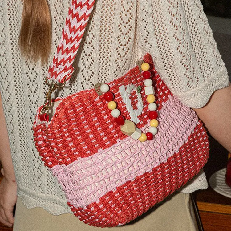 Puui Handbags Red-4