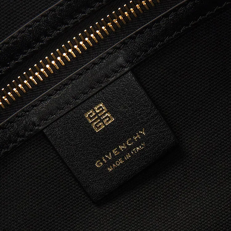 Givenchy Voyou Leather Regular Handbag Women's Black-5