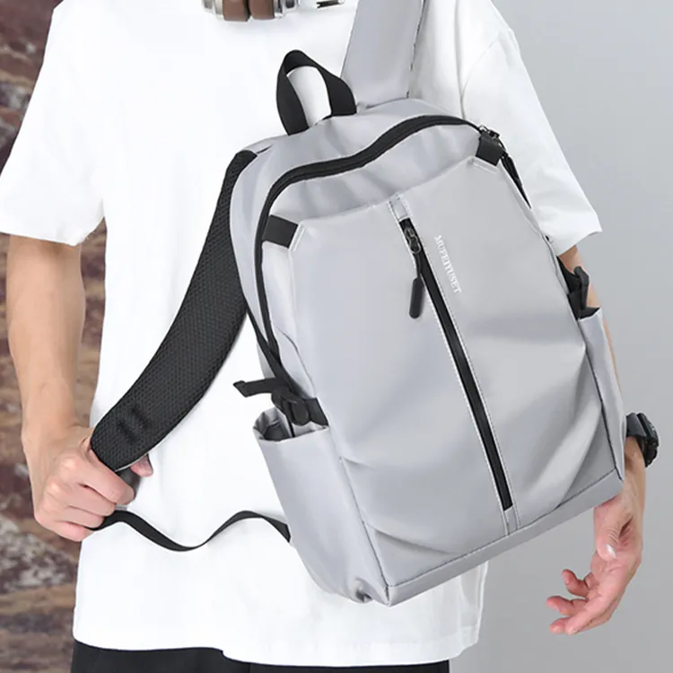 NIGEER Water Resistant Fabric Backpack Regular Men's Multicolor-2