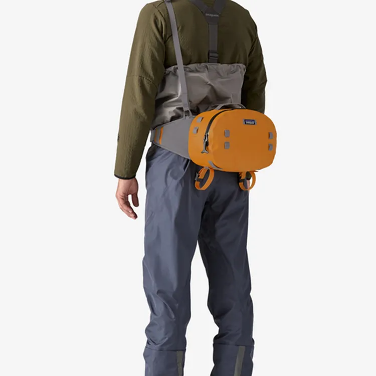 Patagonia 9L Crossbody Outdoor Bag Fanny Pack Recycled Nylon With Polyester And Polyurethane With TPU Caramel Unisex-4