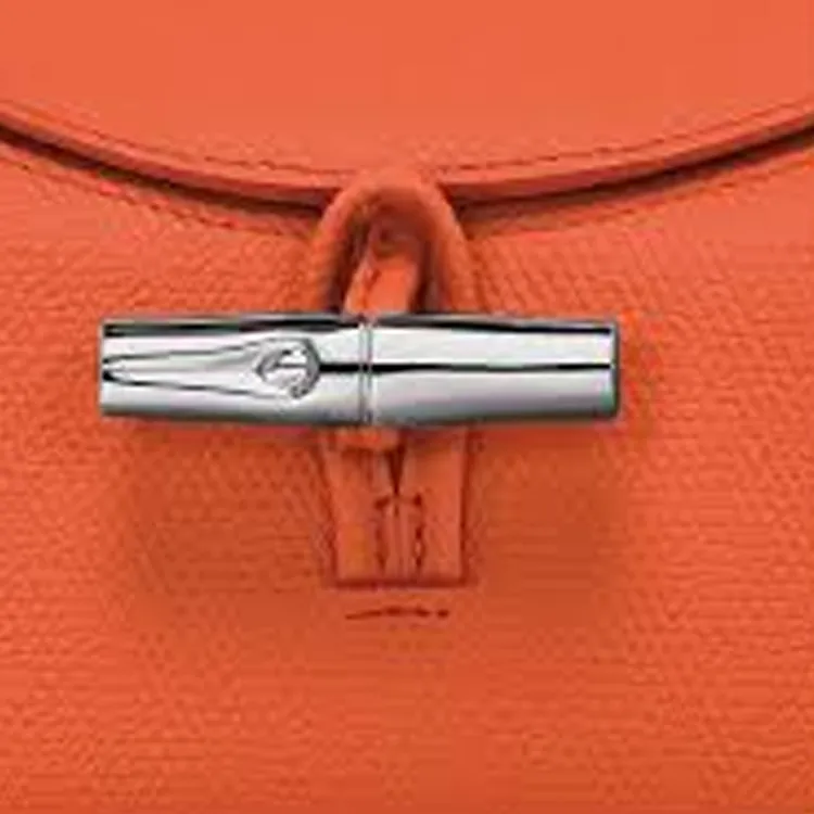 LONGCHAMP Small Roseau Leather Tote Bag-3