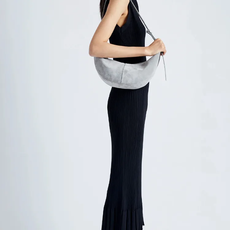 PROENZA SCHOULER Calfskin Crossbody Shoulder Bags Women's Gray-4