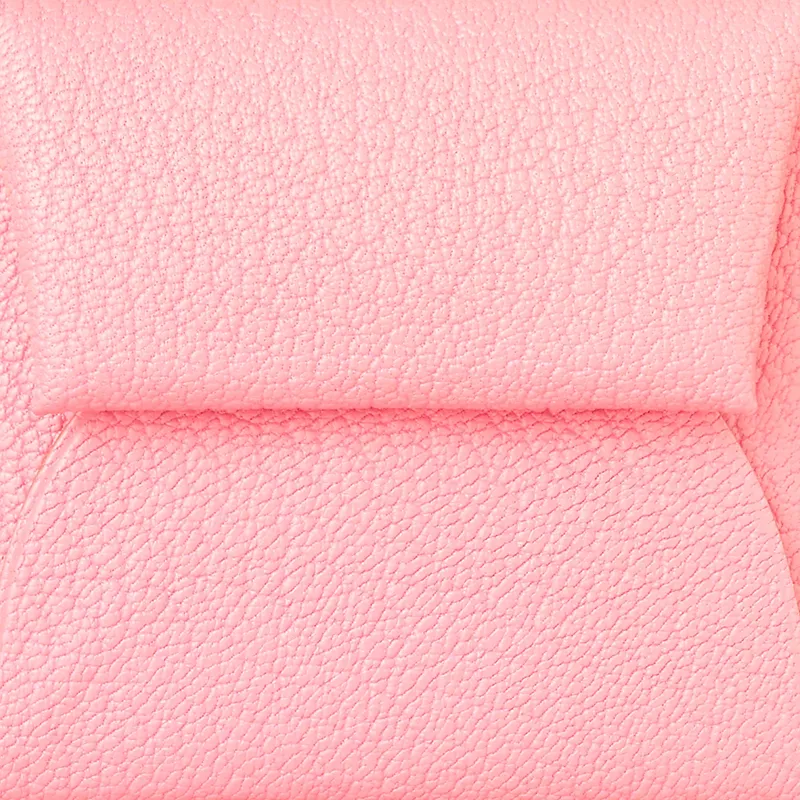 HERMES Bastia Goatskin Wallet Women's 3Q Rose Sakura Cherry Blossom Pink-2