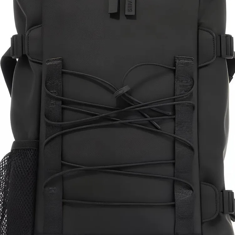 Rains Foldover Top Zipped Backpack-3