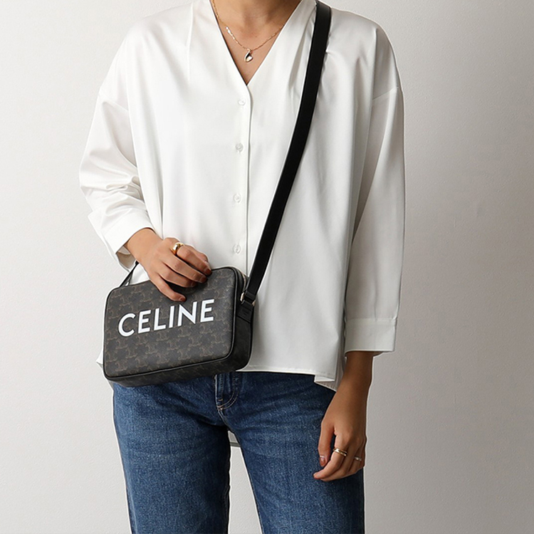 ショルダーバッグ・ポシェット Celine Borsa A Spalla Triomphe In Pelle 118053BF4-38NO_1_WIN24_P2_W.tif