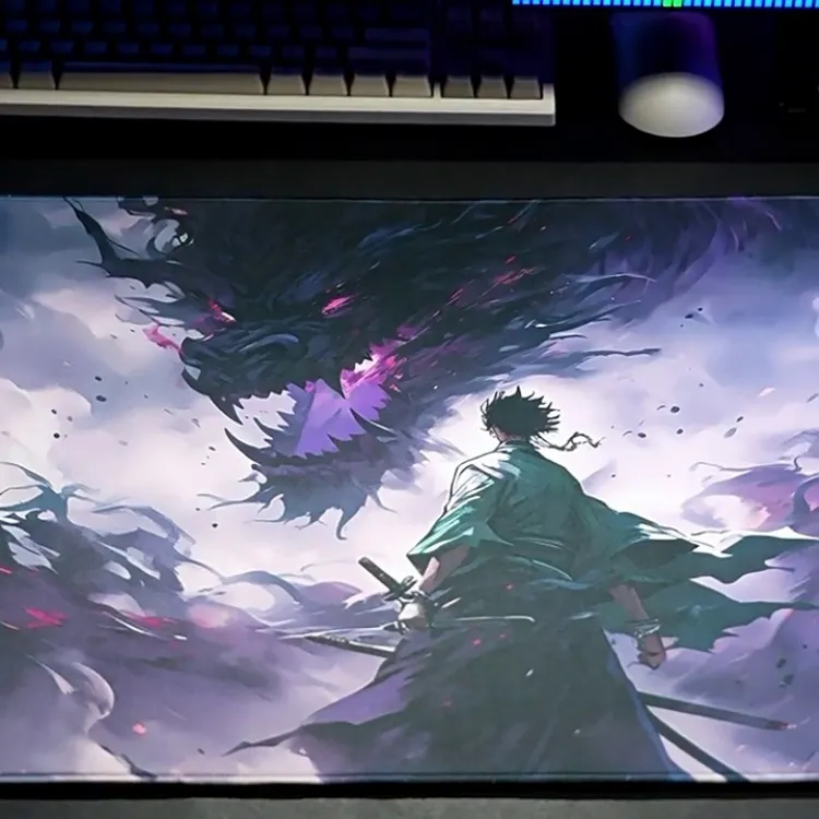 DANYIN Fate Extra Large Saber Anime Table Mats For Esports Gaming Computer Keyboard Mouse Pad Home Use Mouse Pads-2