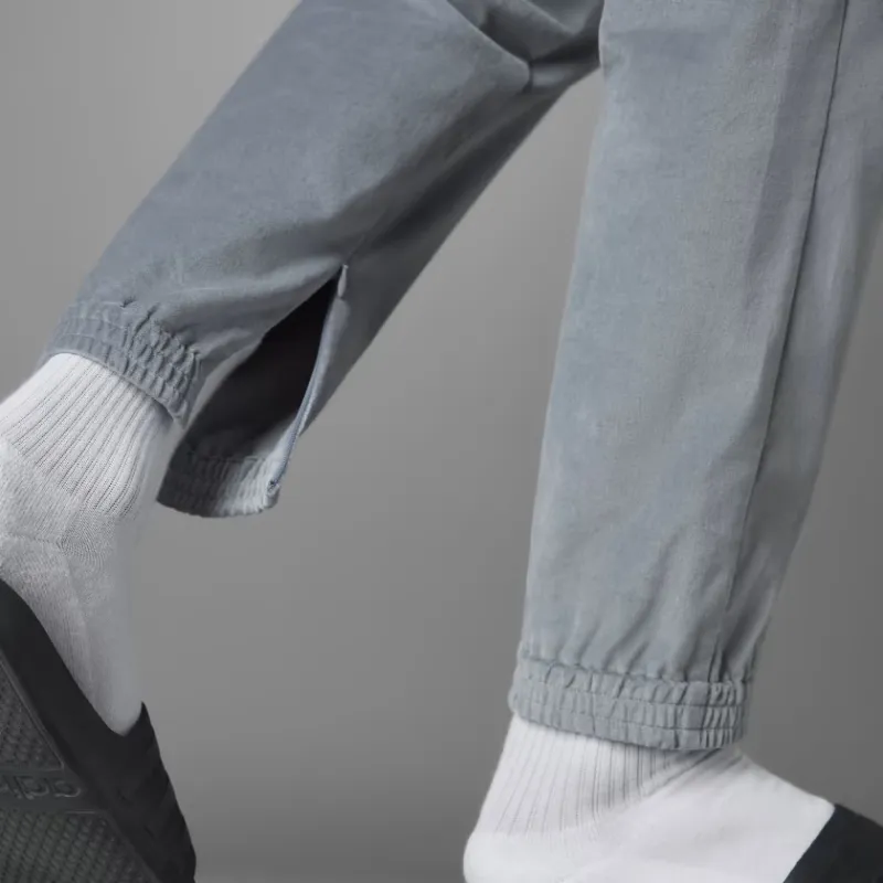 Adidas Originals Blue Version Challenger Pants Knitted Sweatpants International Version Men's Gray-5