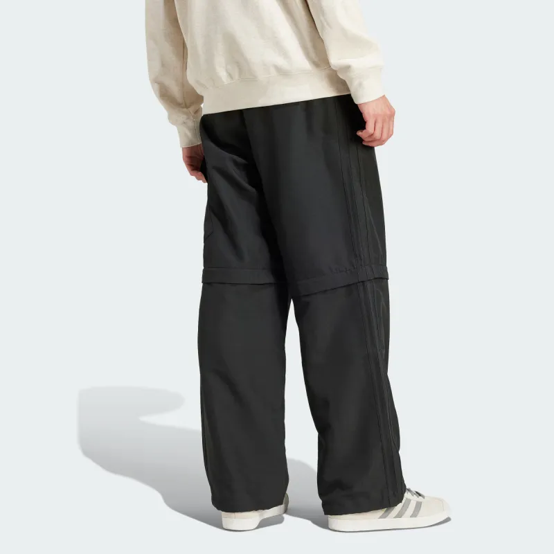 Adidas Originals Zip Off Pants Knitted Sweatpants Men's Black-4