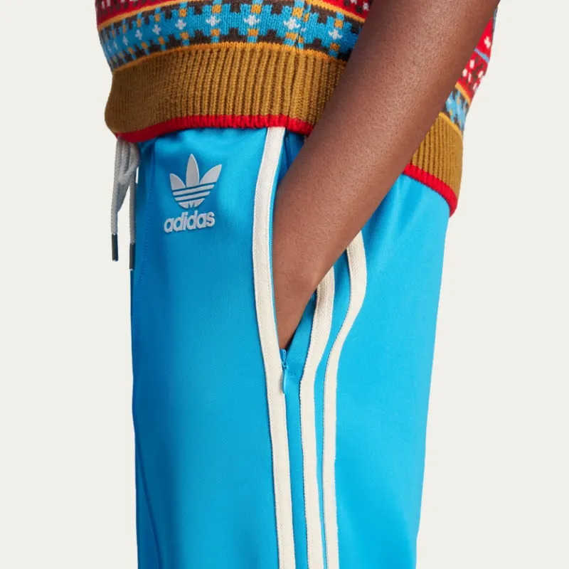 Adidas X Wales Bonner Track Pant 'Shock Cyan'-4
