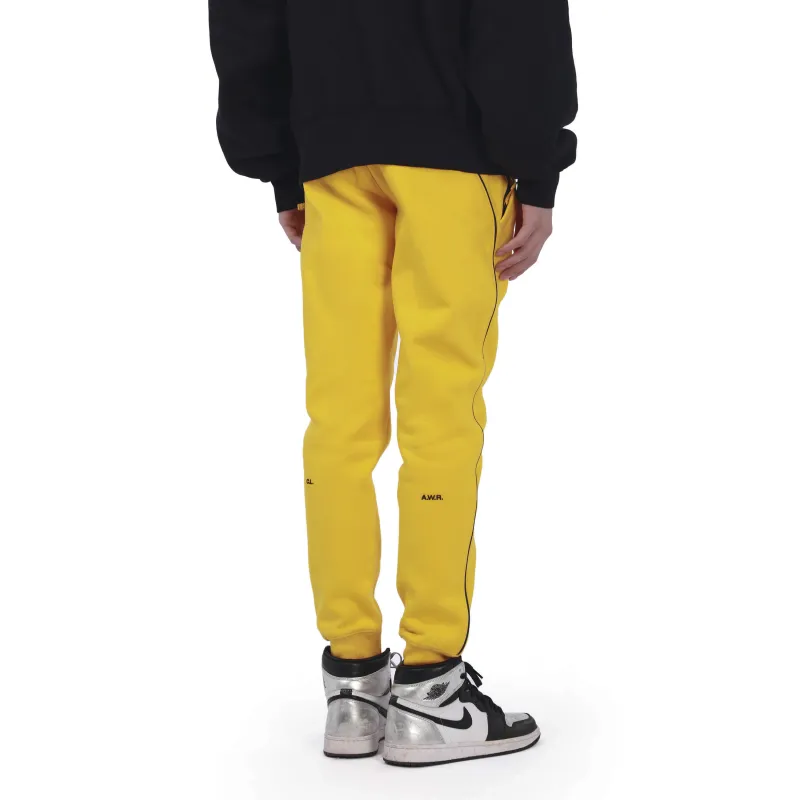 Nike x Nocta Knitted Sports Pants Asia Version Men's University Gold-3