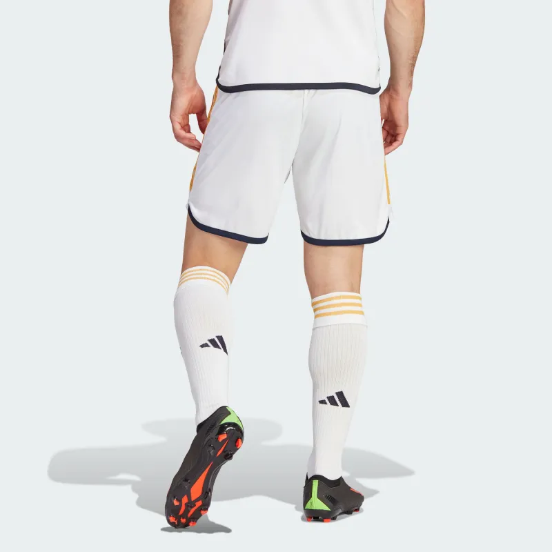 Adidas Soccer Shorts Men's White-3