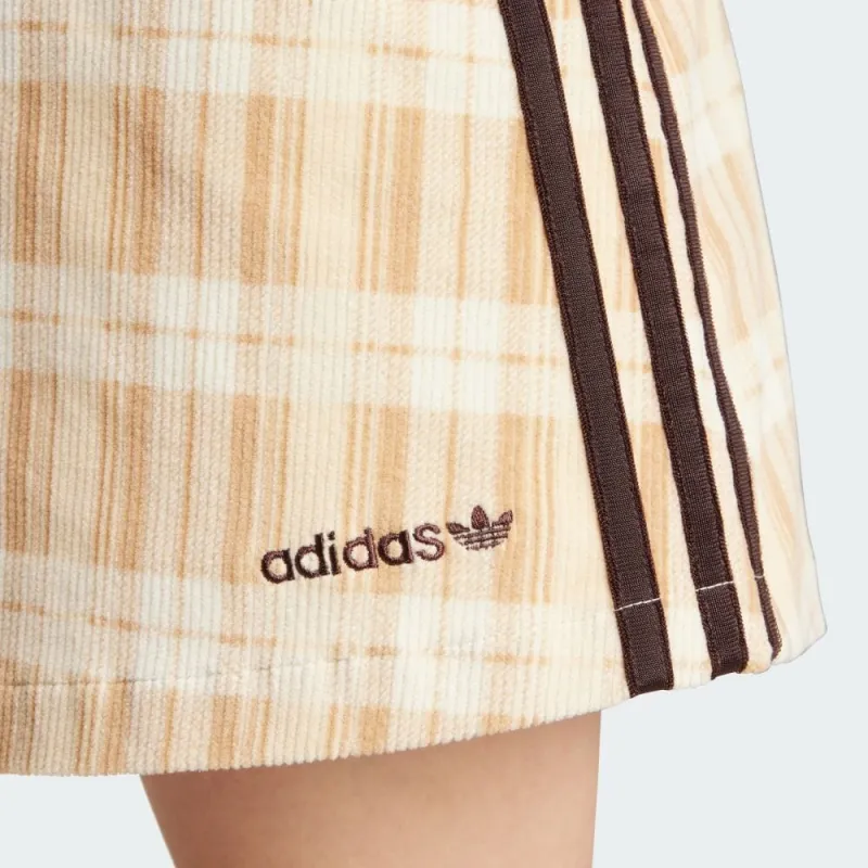 Adidas Originals Casual Short Skirts Women's Phantom Beige-3