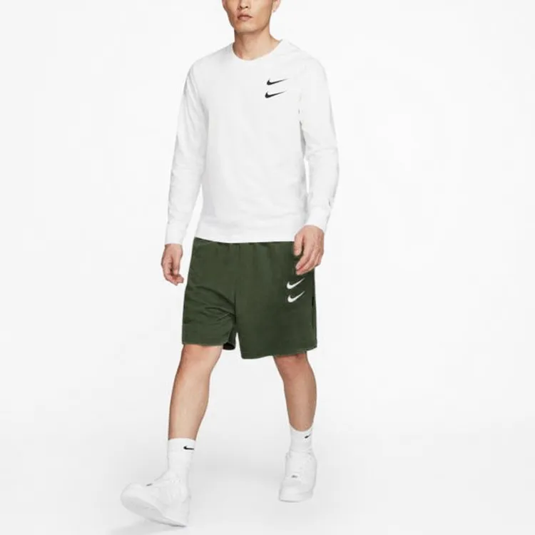 Nike T Shirts Men White-2