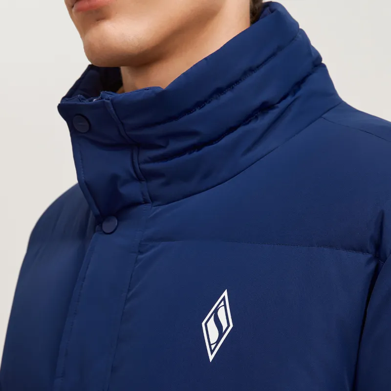 Skechers Yazhuan Series Down Jacket Men's Medieval Blue-4