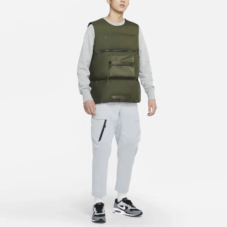Nike Vests Men Green-2